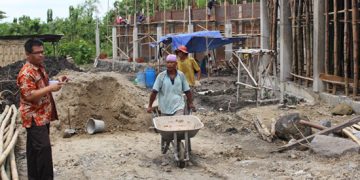 Kasubbag TU Cek Lokasi Pembangunan Masjid Gondangrejo