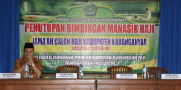 Penutupan Bimbingan Manasik Bagi Calon Jamaah Haji