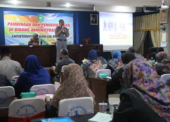 Kemenag Karanganyar Gelar Sosialisasi Manajemen PNS