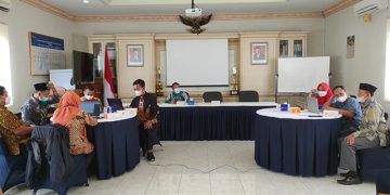 Tim Kerja Pembanguan ZI WBK Kemenag Karanganyar Mengikuti Penilaian Pendahuluan