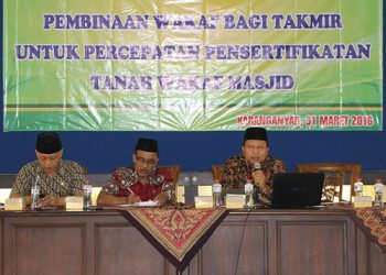 Pentingnya kesadaran pensertifikatan tanah wakaf