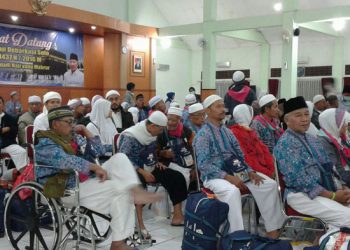 Jamaah Haji Kloter 56 Tiba di Tanah Air