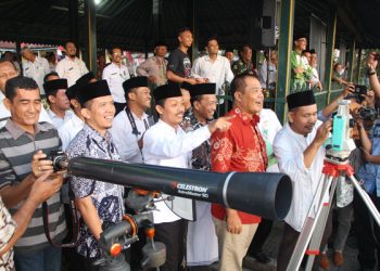 Kemenag Karanganyar Gelar Rukyatul Hilal Perdana di Bukit Sukuh