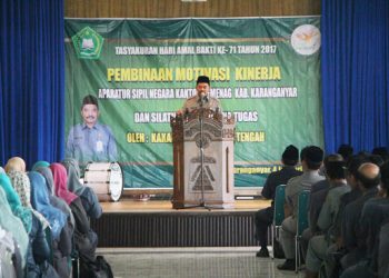 Kakanwil Ingatkan ASN Penuhi Kewajibannya