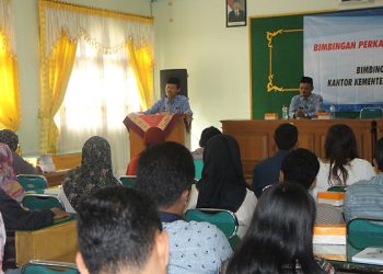 Guyuran Hujan Tidak Menyurutkan Antusias Catin Ikuti Bimbingan Perkawinan