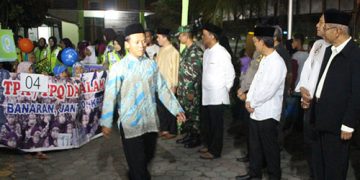 Santri-santri TPA Meriahkan Malam Idul Fitri 1437H/2016M