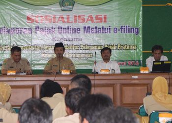 Kemenag selenggarakan sosialisasi pelaporan pajak online