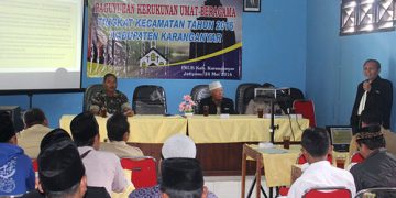 Sosialisasi Paguyuban Kerukunan Umat Beragama Tingkat Kecamatan