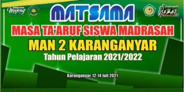 MAN 2 Karanganyar Gelar Matsama TA 2021-2022 Secara Daring