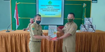 KPRI Syirkatul Muawwanah Kemenag Karanganyar Gelar RAT Virtual