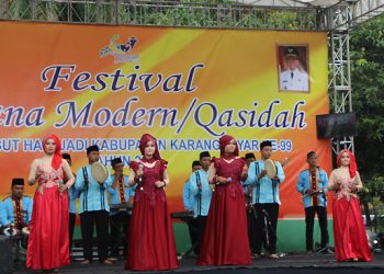 Festival Rebana Meriahkan Hari Jadi Kabupaten Karanganyar Ke 99