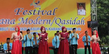 Festival Rebana Meriahkan Hari Jadi Kabupaten Karanganyar Ke 99