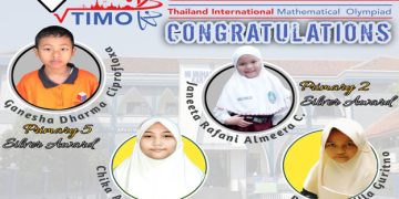 4 Siswa MIM Karanganyar Meraih Bronze Award Dalam Kompetisi Thailand International Mathematical Olympiad (TIMO) 2021