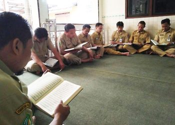 Selama Ramadhan, Pegawai Kemenag Awali Hari Bersama Al Qur’an