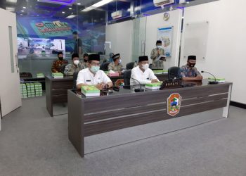 KanKemenag Karanganyar Bersama Bupati Ikuti Webinar Muskab Badko LPQ Kab. Karanganyar