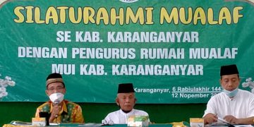 MUI Gelar Silaturahim Mualaf Se Kabupaten Karanganyar