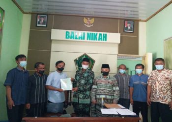 Tetap Produktif, KUA Ikrarkan Wakaf Balai Pertemuan Umat Islam Jumantono