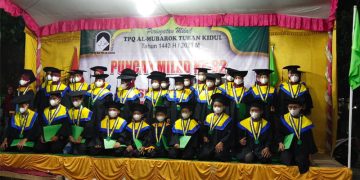 Milad Ke 23, TPQ Al Mubarok Wisuda 35 Santrinya