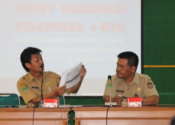 Kemenag Gelar Rapat Koordinasi Pelaporan E-MPA