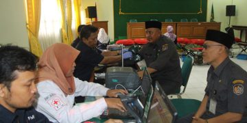Donor Darah salah satu wujud peduli umat