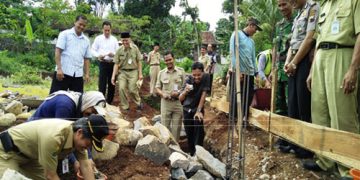 Peletakan Batu Pertama Pembangunan Gedung KUA Kecamatan Kerjo