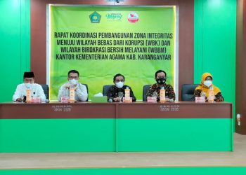 Kemenag Karanganyar Percepat Pembangunan ZI