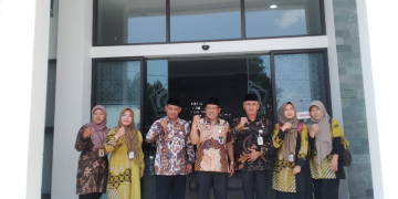 Kunjungan Kerja Advokasi Tanah Wakaf Kemenag  Temanggung Ke Kemenag  Kab. Karanganyar