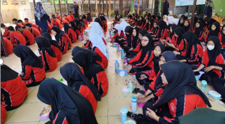 Gerakan Aksi Bergizi Serentak Man 2 Karanganyar