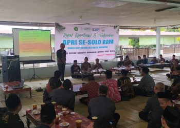 Rapat Koordinasi Asosiasi Penghulu Republik Indonesia ( APRI ) Se Solo Raya
