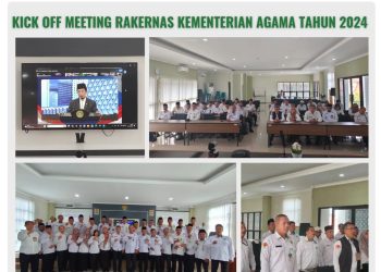 Kick Off Rakernas, Menag Nasaruddin Umar Tegaskan Siap Bersih – Bersih di Kementerian Agama, Akan Gandeng KPK, Kejagung dan Intelijen