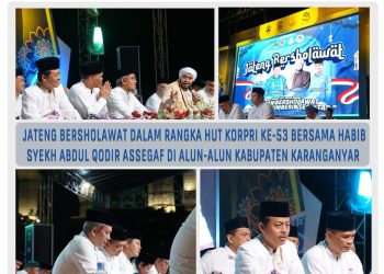 Jateng Bersholawat Dalam Rangka HUT Ke 53 KORPRI