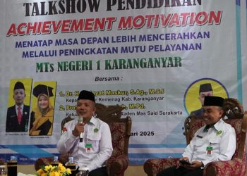 Talkshow Pendidikan Achievement Motivation MTs Negeri 1 Karanganyar: Menatap Masa Depan Lebih Mencerahkan melalui Peningkatan Mutu Pelayanan