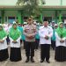 MTs N 5 Karanganyar menggelar apel bersama dengan Polsek Tasikmadu